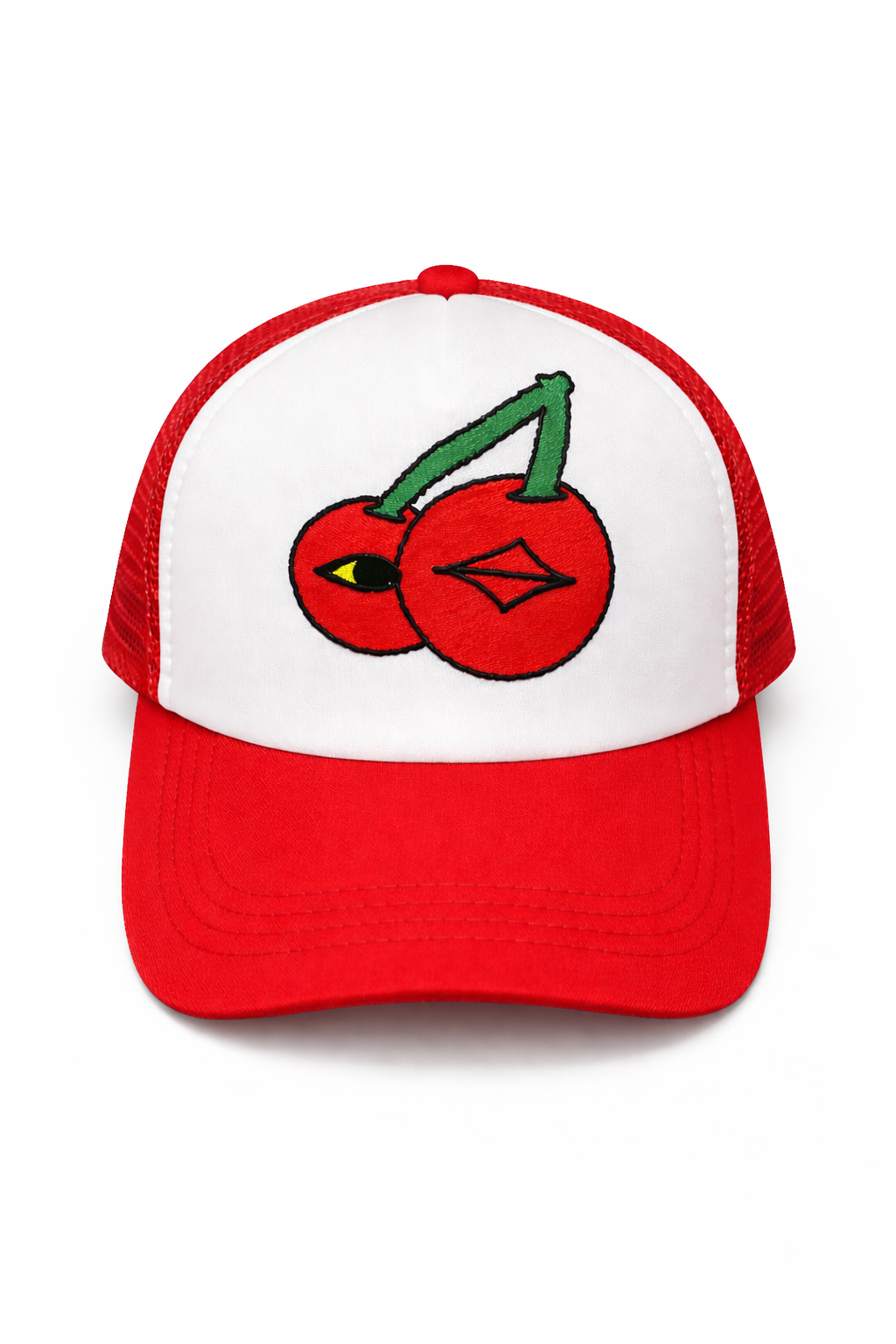 Cherry Trucker Hat